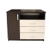 Comoda Milano wenge cu fildes